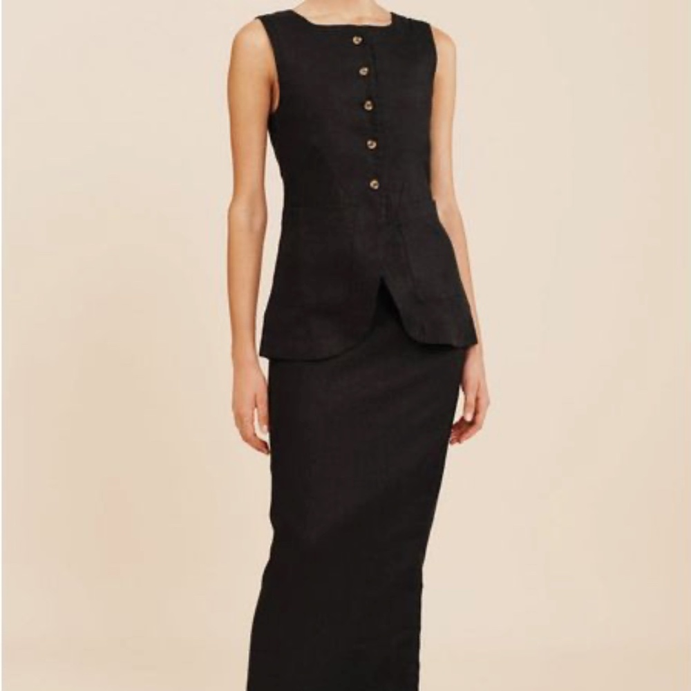 Cotton Blends Skirt Set